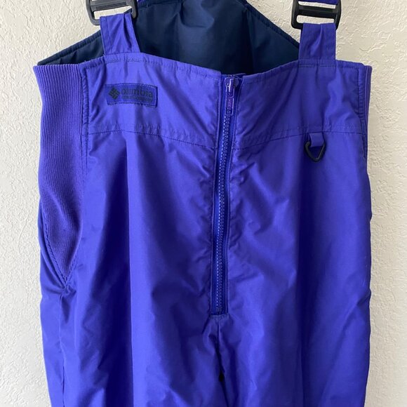 Columbia Womens Medium Snow Pants Nylon Waterproof Adjustable Straps Snow Ski - Picture 4 of 15
